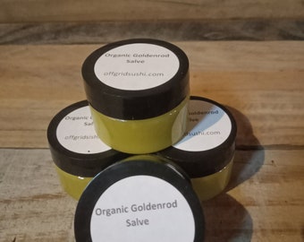 Wild Native Organic Goldenrod  Salve