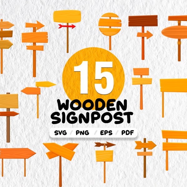 Wooden signpost svg,Wooden bilboard svg, wooden arrow svg, wooden sign svg, blank wooden signage svg, wood arrow svg, print file,printable