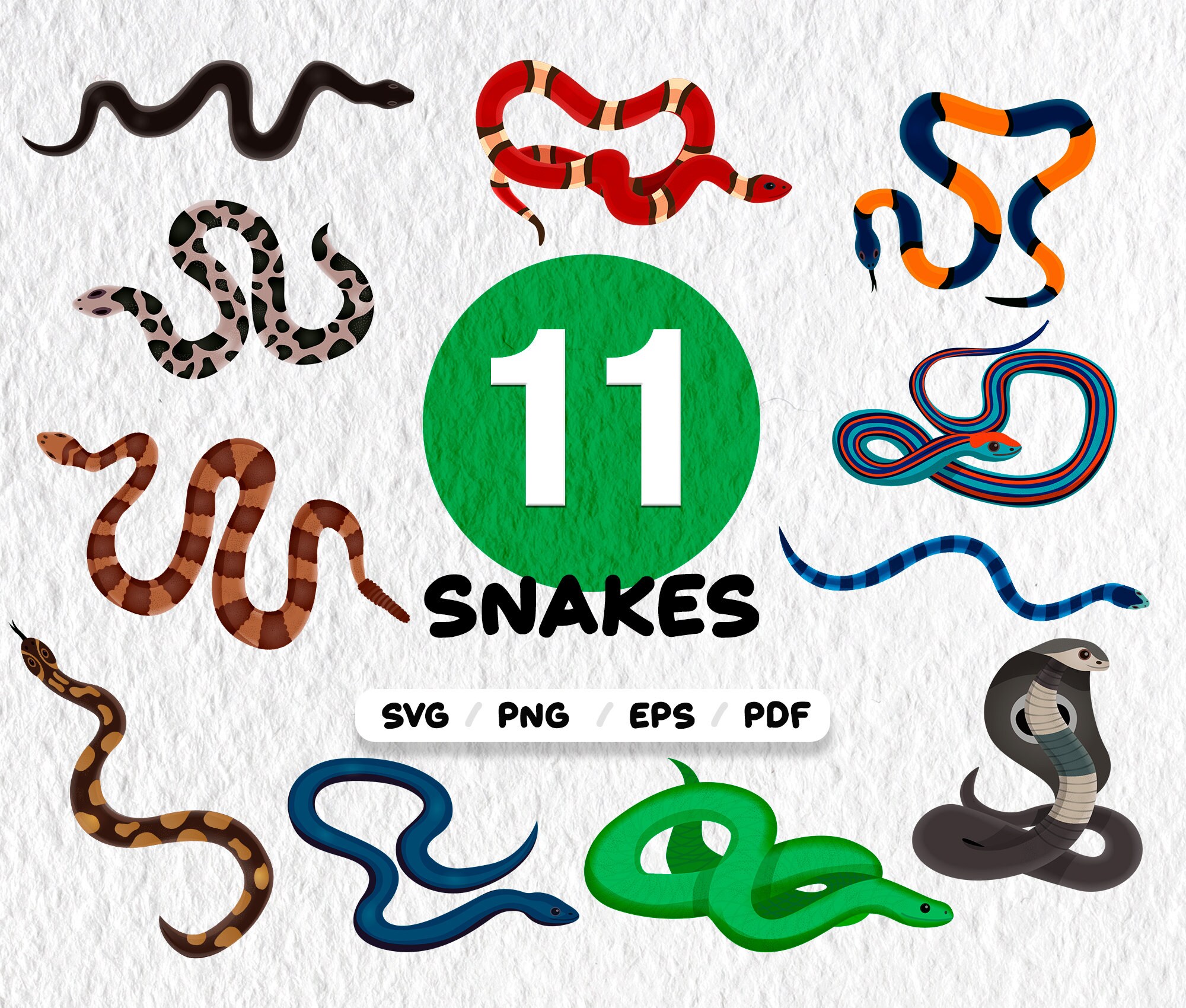 Snake SVG Bundle,snake Clipart,snake Head Svg,snake Vector,snake Png ...