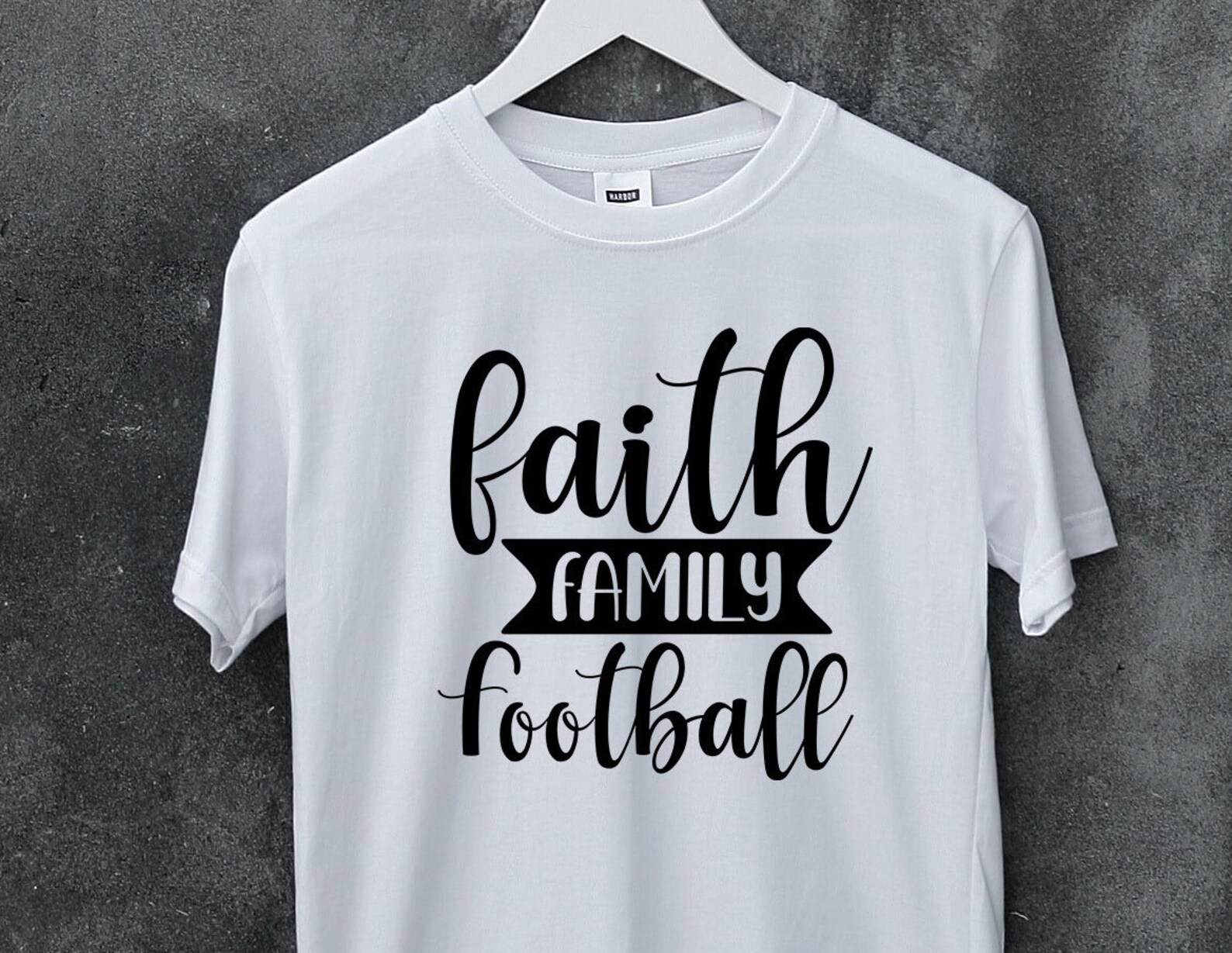Faith Family Football Svg, Football Svg, Football Shirt Svg, Football