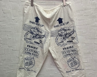 1990s Red and Blue SUGAR Sack Pants | M-XL - Etsy