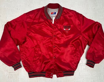 Retro chicago cheap bulls jacket