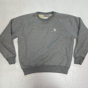 Vintage Carhartt Rugged Outdoor Wear Thermal Lined Sweatshirt | Vintage Sweatshirt | Carhartt Sweatshirt | Distressed | SKU: M-1678