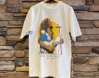 80's Bob Marley Kaya Tシャツ Kaya White T-Shirt - Bob Marley Official Store
