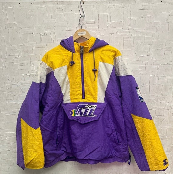 Vintage Utah Jazz Basketball Starter Jacket Vintage Jacket Vintage Utah Jazz Basketball Jacket Vintage Starter Size XL SKU NPC 1351 Etsy