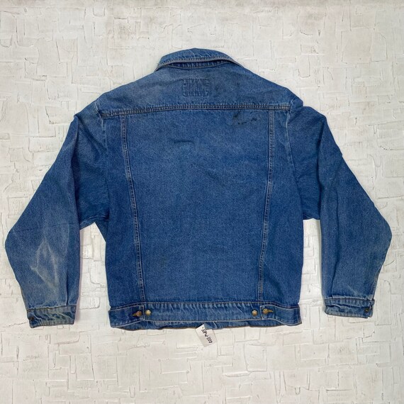 Vintage Light Blue Faded Rustler Denim Jacket | V… - image 2