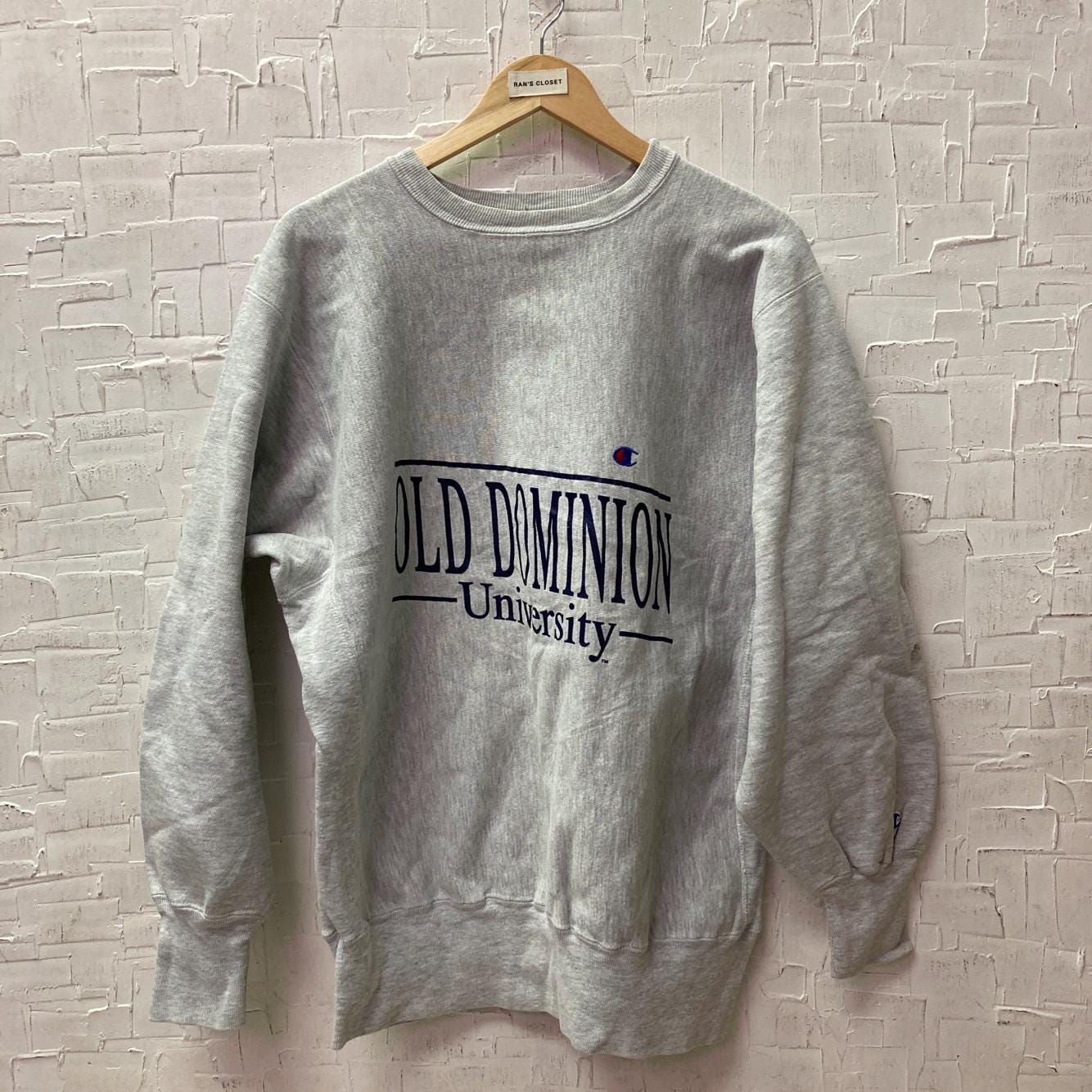 トップス Champion reverse weave old dominion univ Vintage Champion Reverse Weave Old Dominion University Grey
