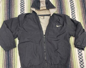black nike windbreaker vintage