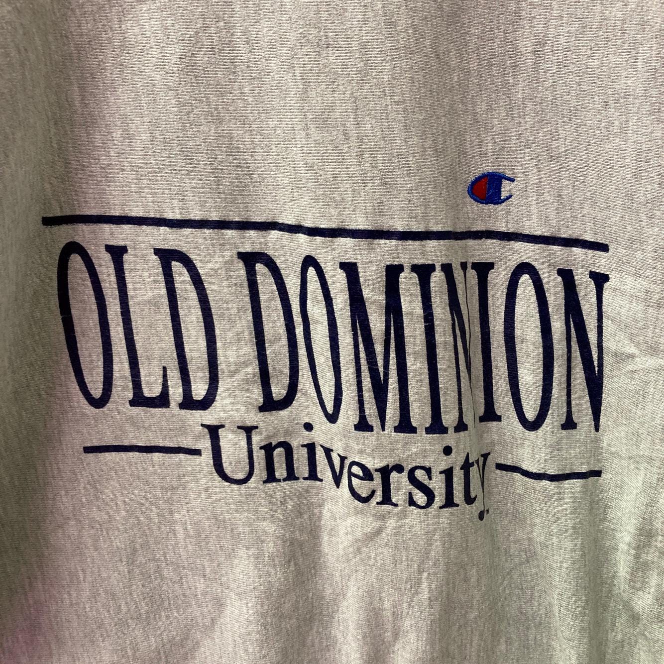 トップス Champion reverse weave old dominion univ Vintage Champion Reverse Weave Old Dominion University Grey