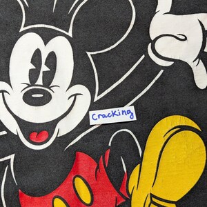 Vintage Disney Mickey Mouse T-Shirt | Vintage T-Shirt | Vintage Disney T-Shirt | Vintage Graphic Tee | Mickey Mouse T-Shirt | SKU: NPC-2554S image 7