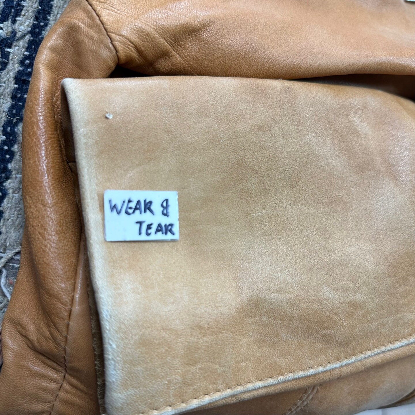 Vintage Leather Attic Made in Canada Light Brown Leather