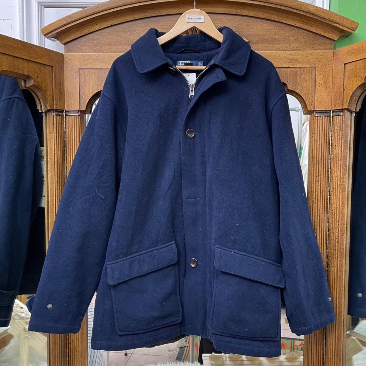 Vintage Ralph Lauren Wool Coat - Etsy