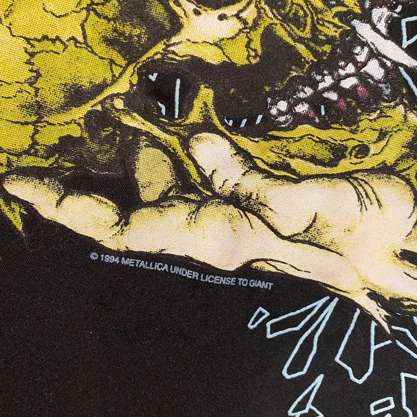 1994 Vintage Metallica Black Work Wear Shirt | Vintage Button-up