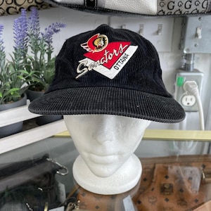 Vintage Ottawa Senators Corduroy Baseball Hat | Vintage Hat | Ottawa Senators | Vintage Ottawa Senators Hat | SKU NPC-2458 |