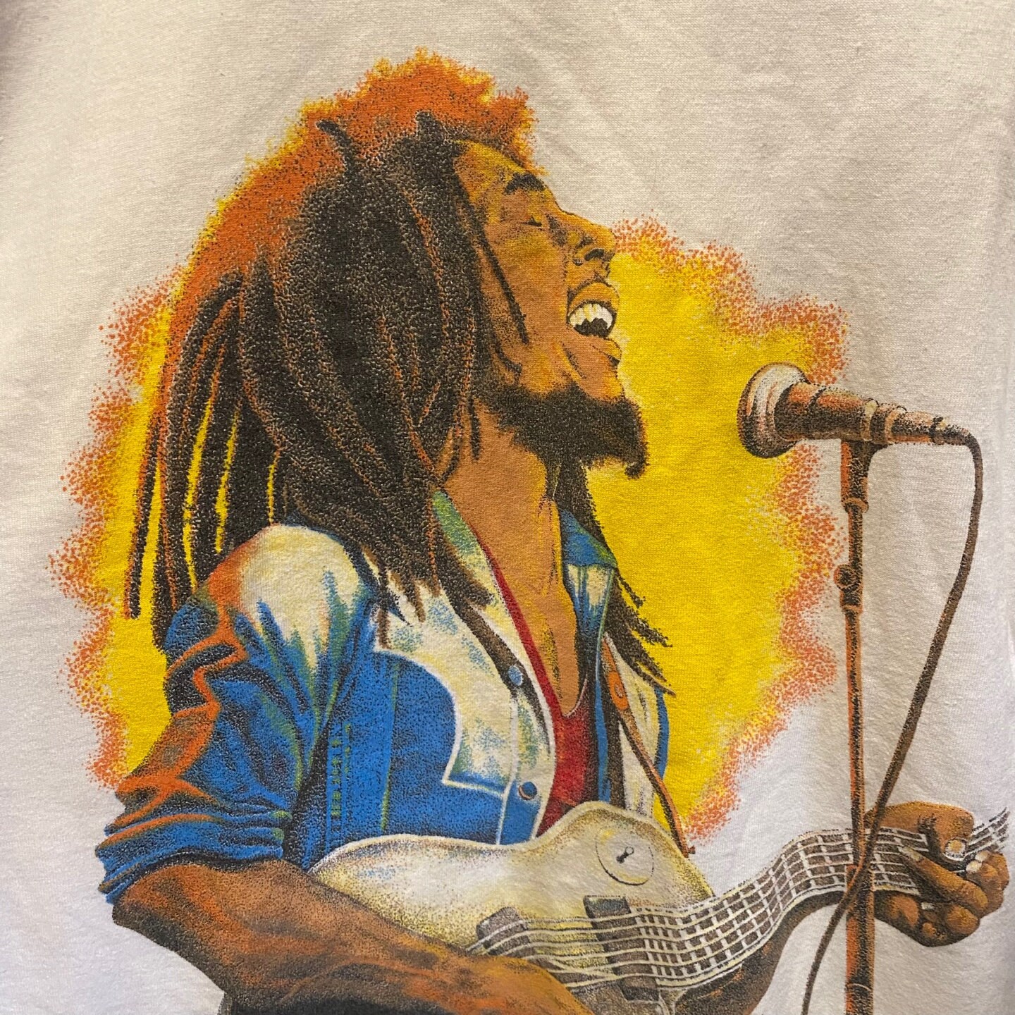 Vintage 50th Anniversary Bob Marley 1945-1995 T-shirt