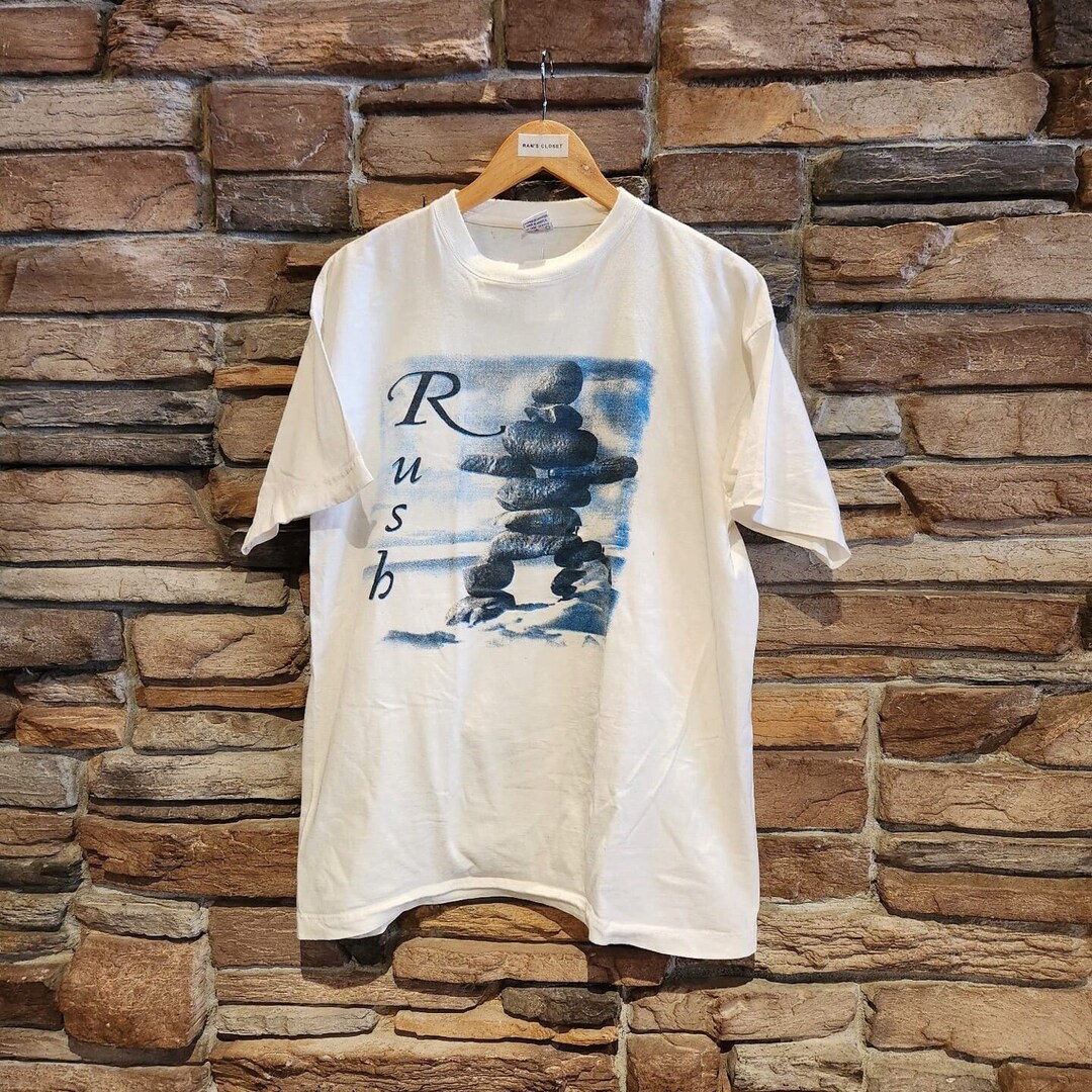 Vintage Rush Test for Echos Tour Tshirt Vintage Tshirt Band Tshirt