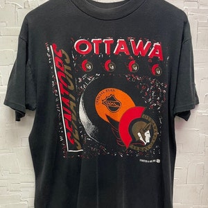 Vintage 1991 Starter Ottawa Senators Official Pick T-Shirt | Vintage T-Shirt | Ottawa Senators | NHL | Made in Canada | M | SKU NPC-1381S