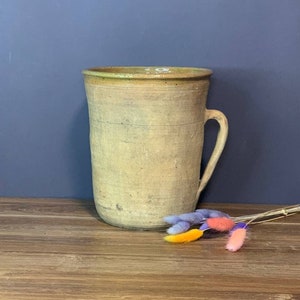 Ancient clay pot, Antique clay vessel, Rustic ceramic bowl, Pottery jug, Primitive rustic earthenware, Home decor, pottery, Wabi Sabi #14