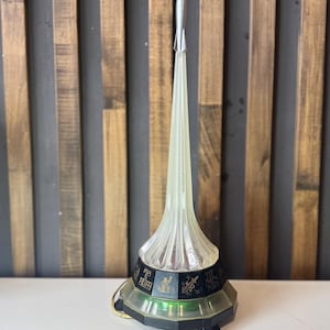 Vintage Era Table Night Lamp Light Rocket Space Cosmos USSR #3