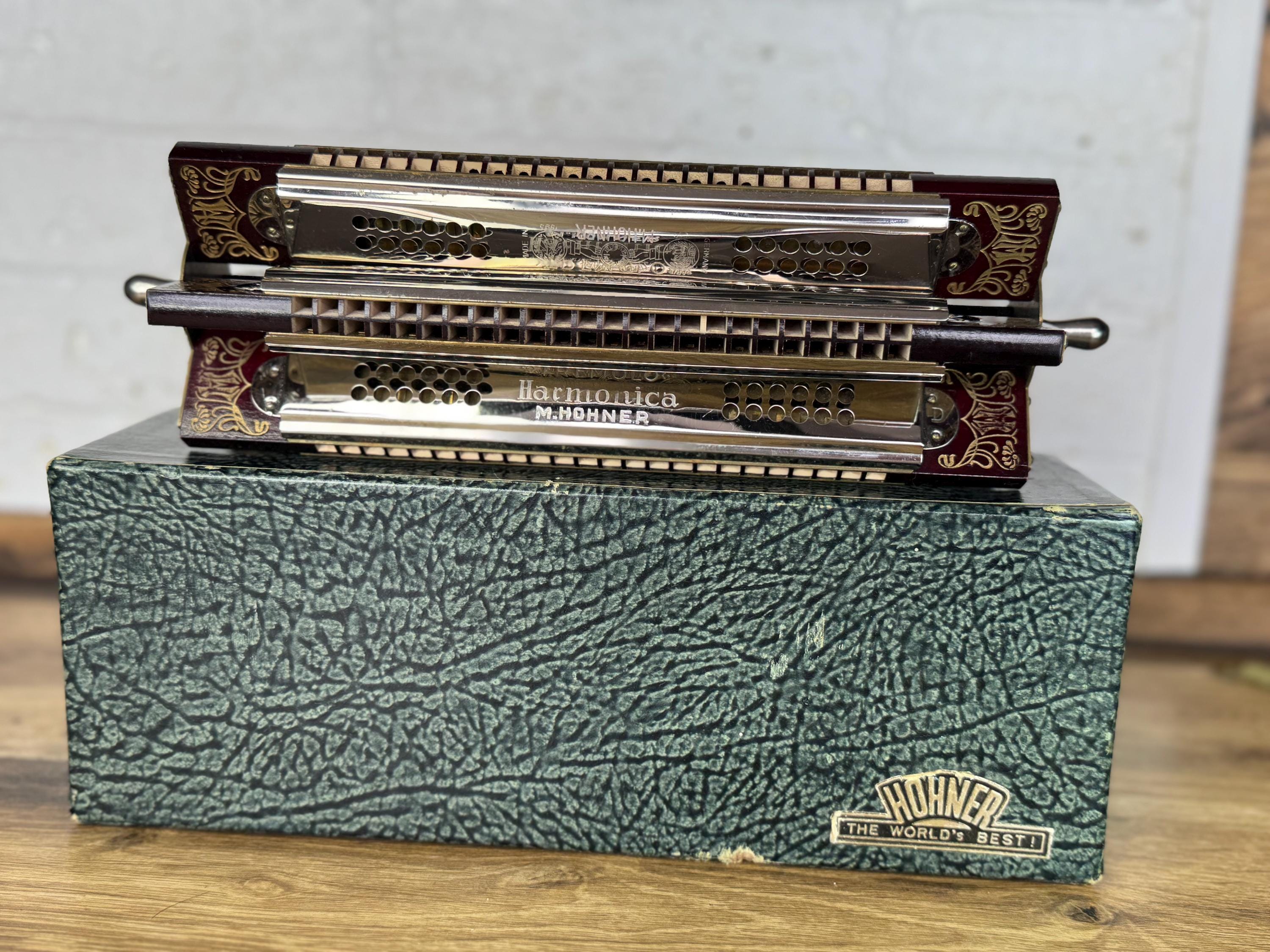Vintage Hohner Kreuzwender Harmonica Tremelo - Etsy