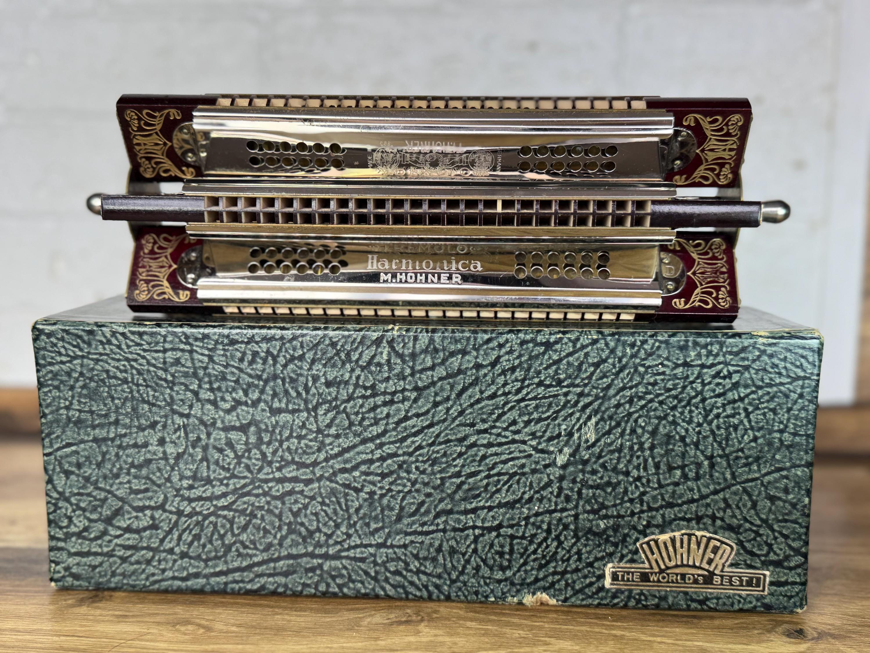 Vintage Hohner Kreuzwender Harmonica Tremelo - Etsy