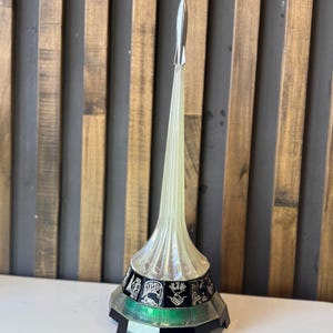 Vintage Era Table Night Lamp Light Rocket Space Cosmos USSR #9