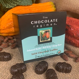 The Chocolate Regimen 2 week supply! MUST PURCHASE cold pack shipping option for 70 degrees and above!
