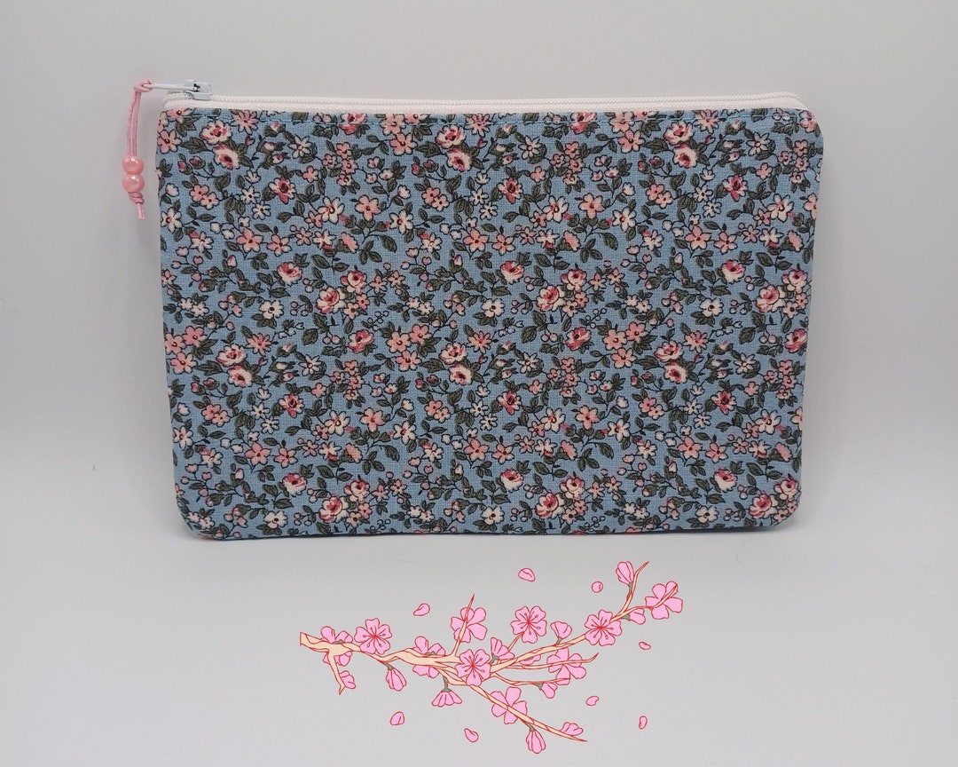 Multiuse Floral Kit Pouch Makeup Kit Bag Kit Office Etsy UK