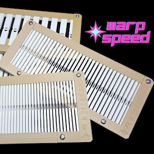 El peine de lizo rígido desmontable No-Sley &#39;Warp Speed&#39; para tejido de cintura/telar