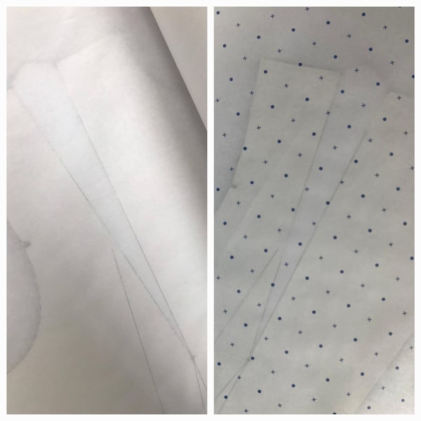 91 cm / 122 cm Dot and Cross Pattern Cutting Paper 20 mm Spacing, Spot & Cross Sewing Pattern Paper, Drafting Paper, Pattern Tracing Paper