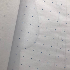 91 cm / 122 cm Dot and Cross Pattern Cutting Paper 20 mm Spacing, Spot & Cross Sewing Pattern Paper, Drafting Paper, Pattern Tracing Paper