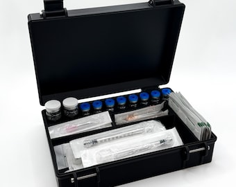 All In Wonder TRT Dude Case - Testosterone, Syringe, Needles and Alcohol Swab Case