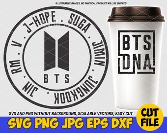 Bts Svg File Etsy