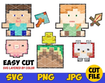 Download Minecraft Creeper Svg Etsy PSD Mockup Templates
