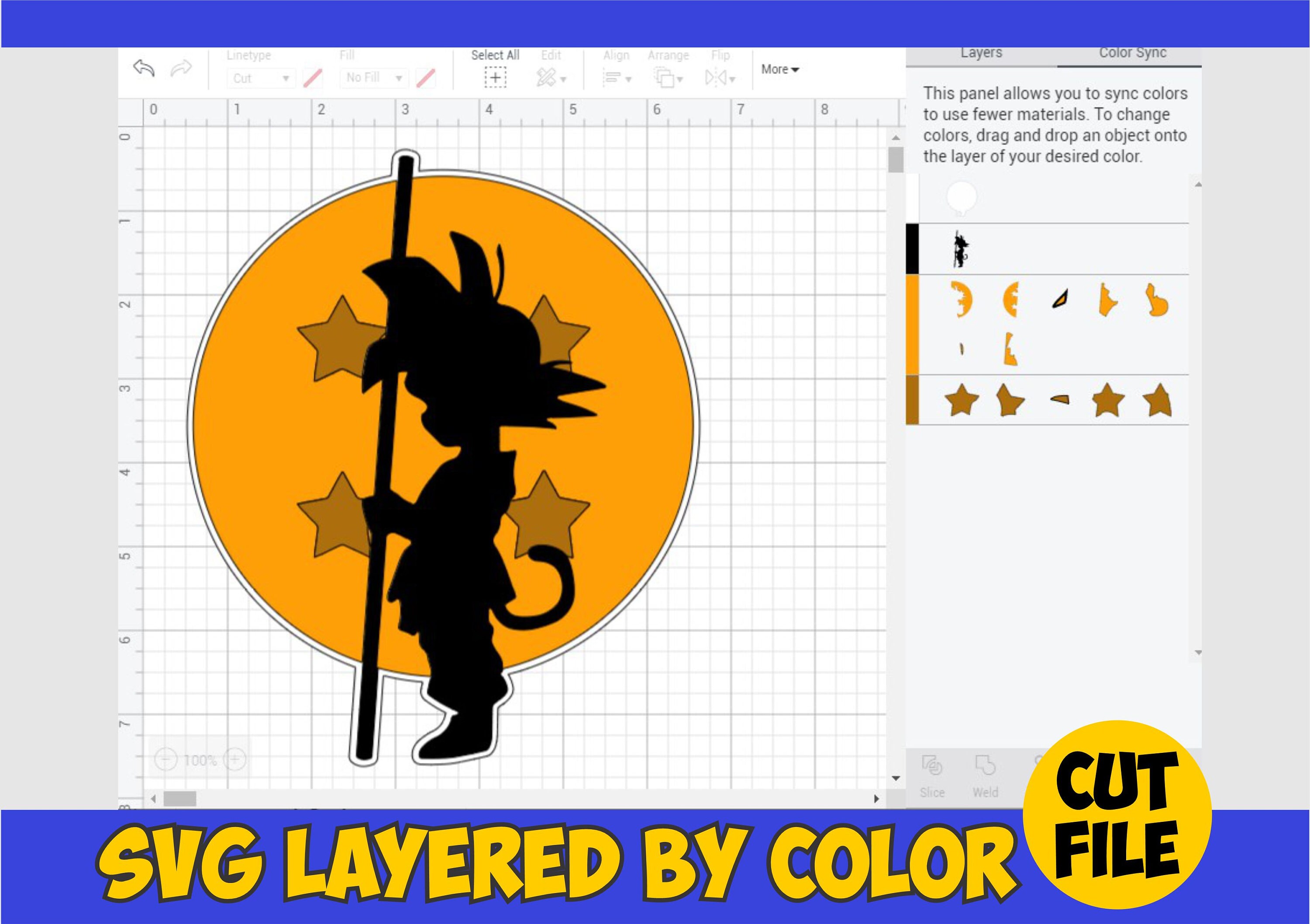 Free Free Goku Layered Svg 947 SVG PNG EPS DXF File