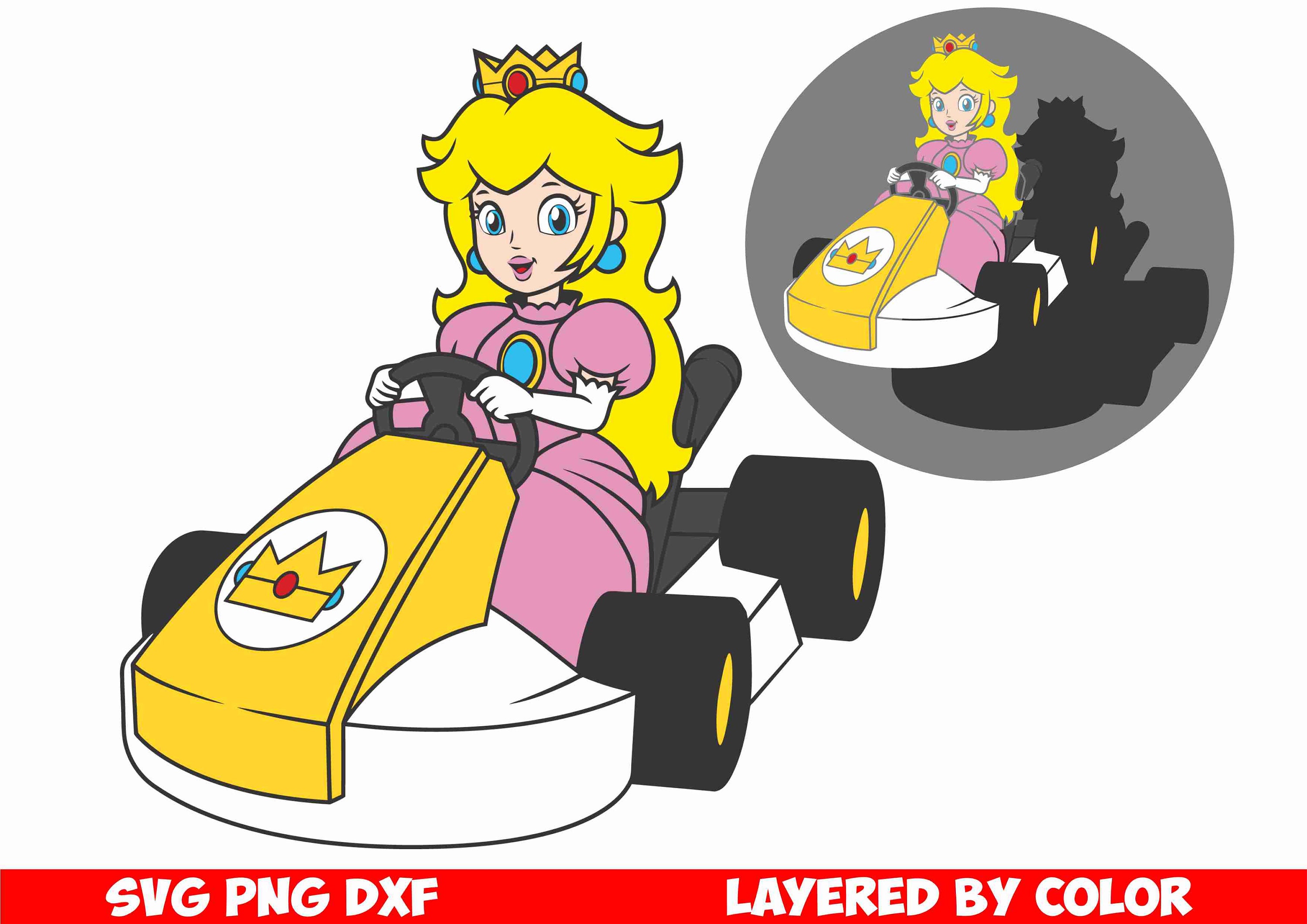 Princess Peach Mario Kart