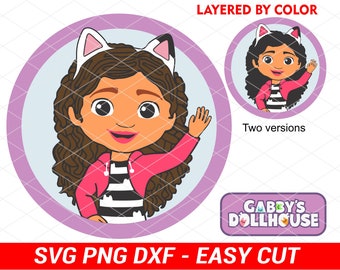 Gabby Dollhouse Svg | Etsy