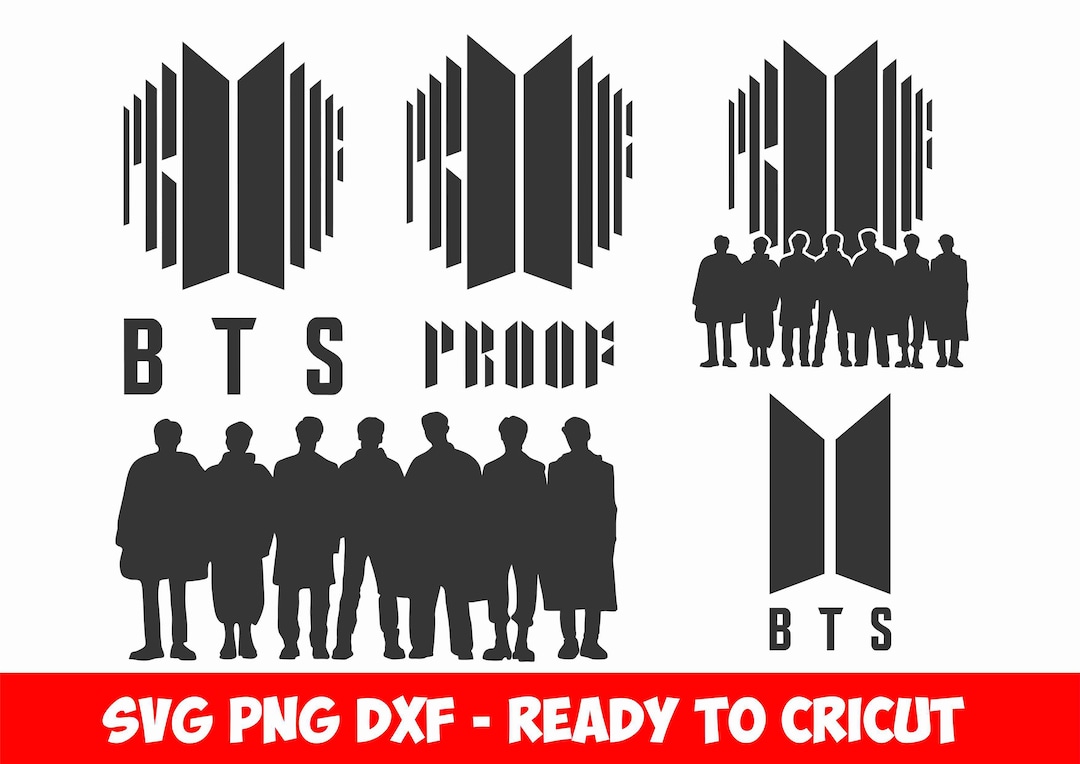 BTS Proof Logo Bundle BTS Proof SVG Bts Proof Logo Bts - Etsy