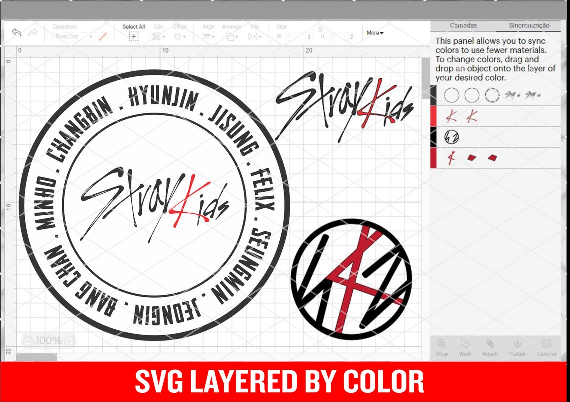 Stray Kids Logo SVG: Kpop Design, Cricut & Silhouette (instant Download ...