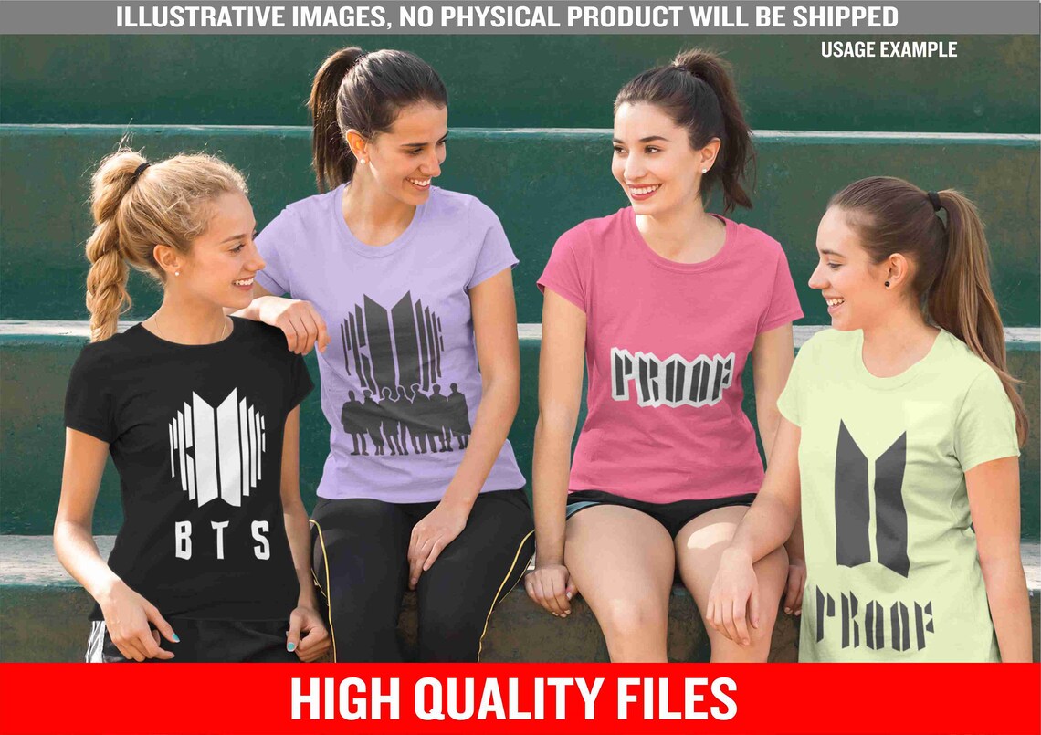 BTS Proof Logo Bundle BTS Proof SVG Bts Proof Logo Bts - Etsy