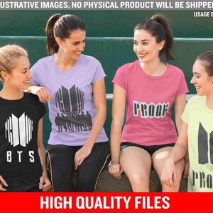 BTS Proof Logo Bundle BTS Proof SVG Bts Proof Logo Bts - Etsy