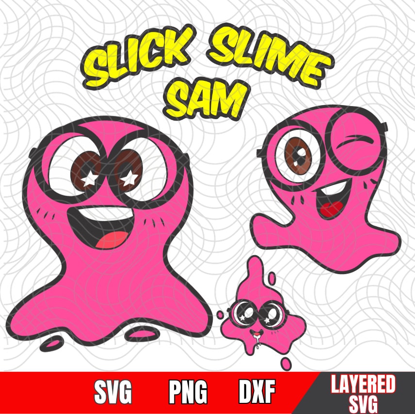 Slime Queen Coloring SVG Slime Coloring Page Slime Coloring 
