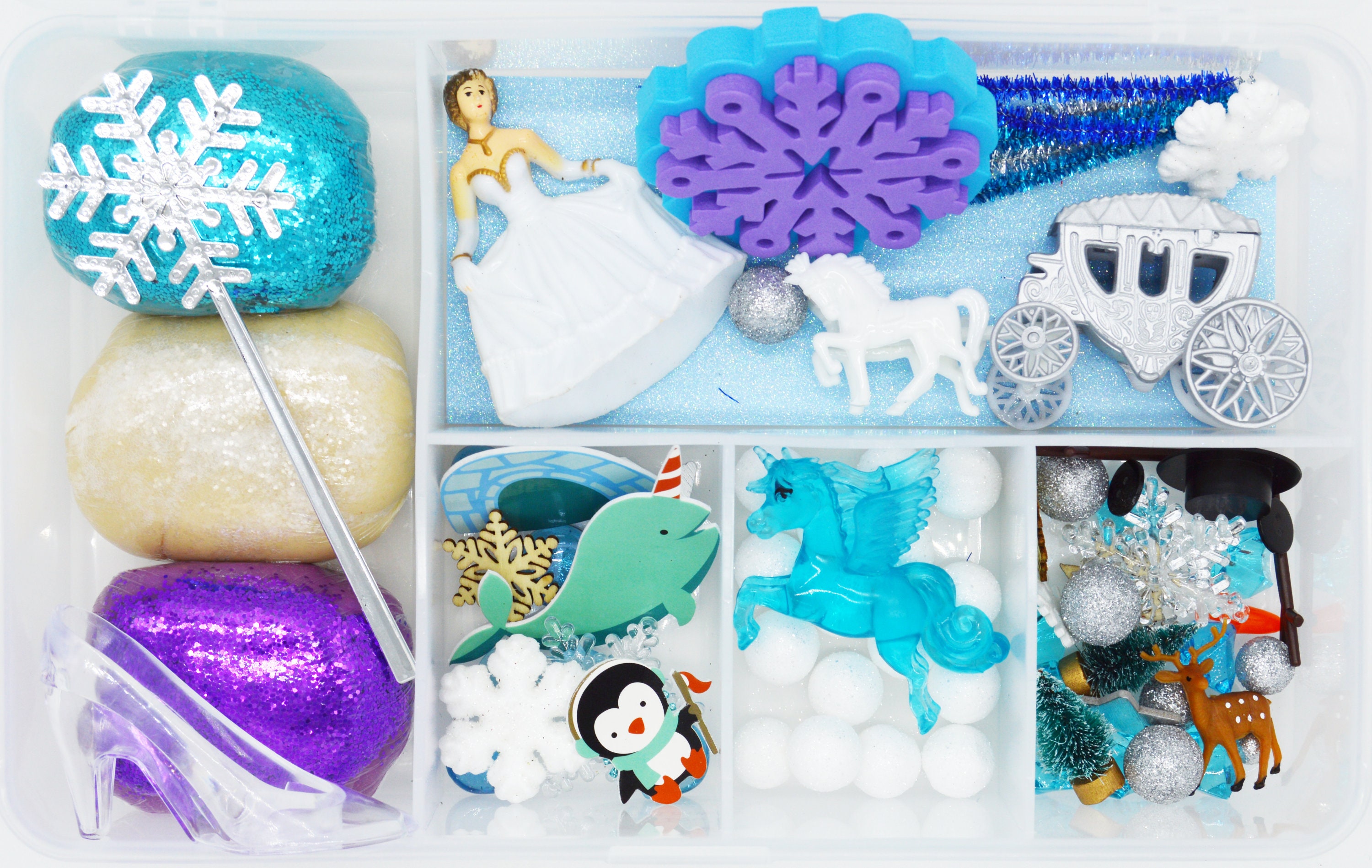 Frozen Inspired Play Dough Kit Frozen Party Favors Frozen