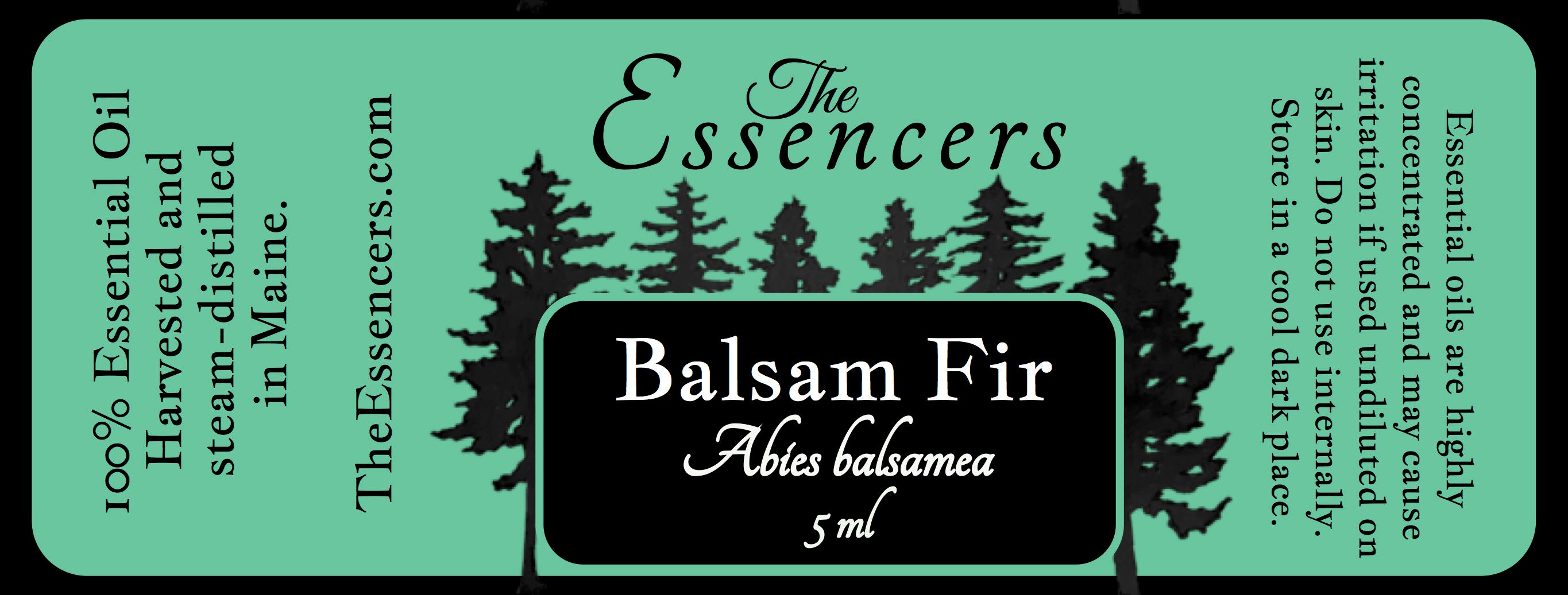 Balsam Fir Essential Oil Artisan Distilled in Maine 