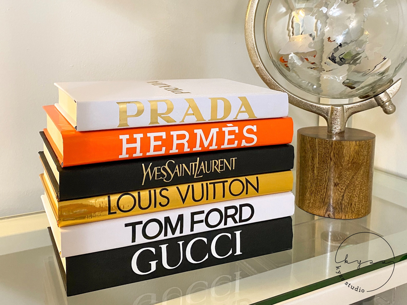Luxury Stacked Books Home Decor Fashion Designer Decorative Etsy luxury-stacked-books-home-decor-fashion-designer-decorative-etsy