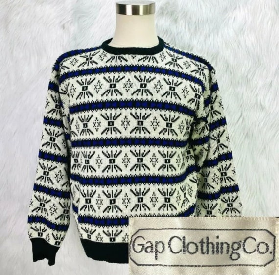 GAP Clothing Co. 80's Digital Snowflake 