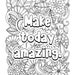 Quote Printable Coloring Pages - Etsy