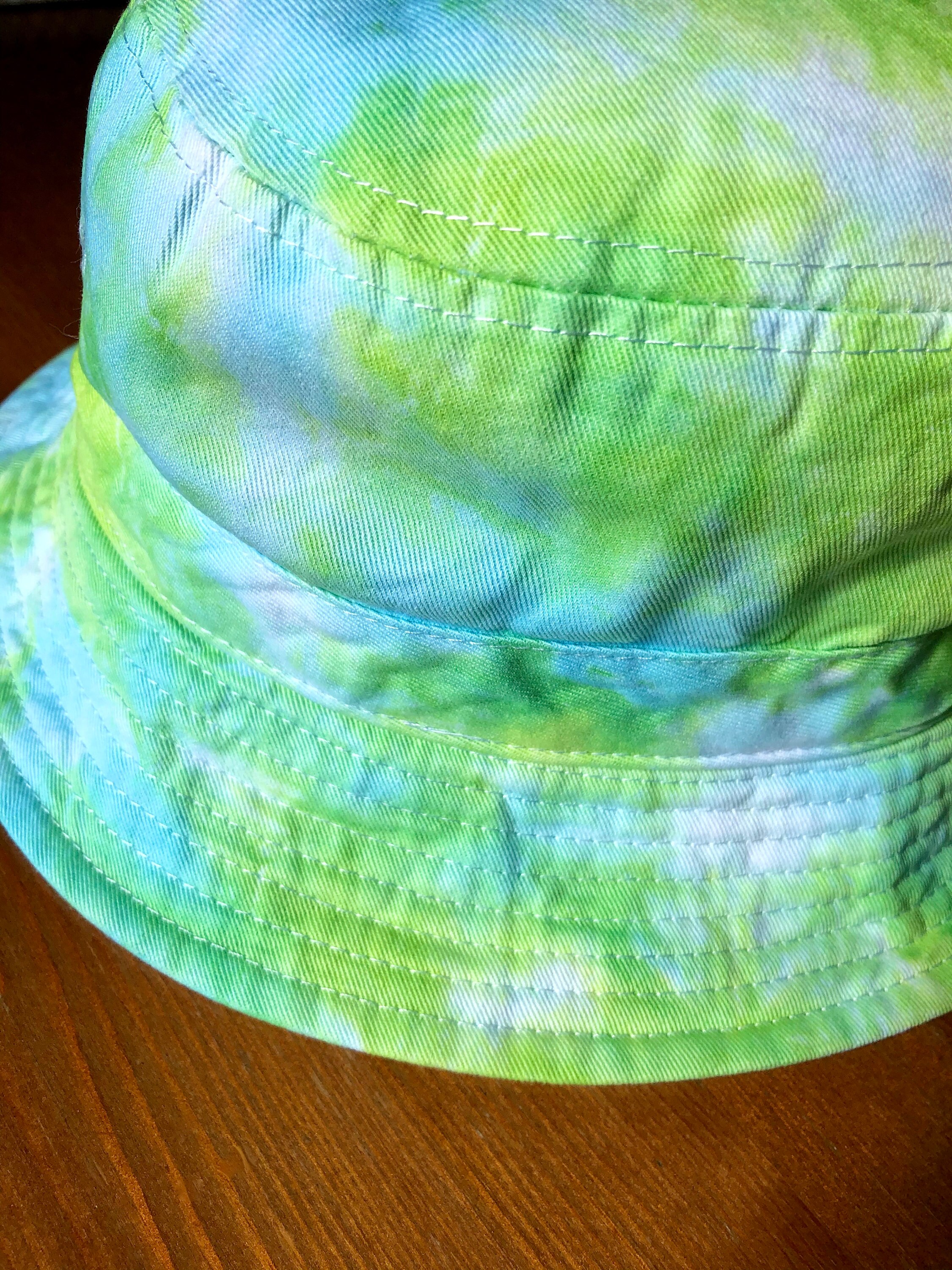 Tie Dye Bucket Hat CUSTOM Multicolor Tie Dye Bucket Hat Etsy