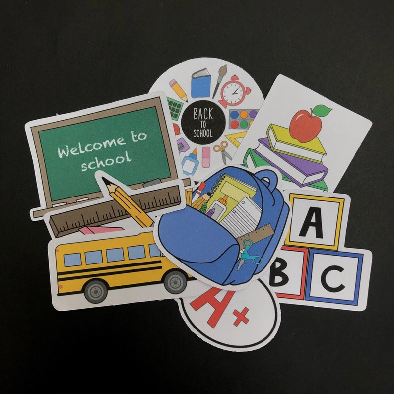 School Sticker Pack | Etsy