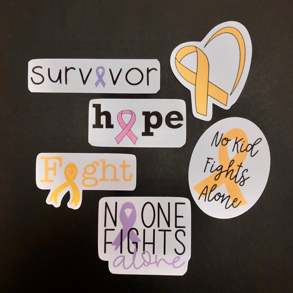 Cancer Awareness Sticker Pack - Etsy